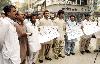 Balochistan National Front (BNF) are protesting in favor of their demand Balochistan National Front (BNF) are protesting in favor of their demand